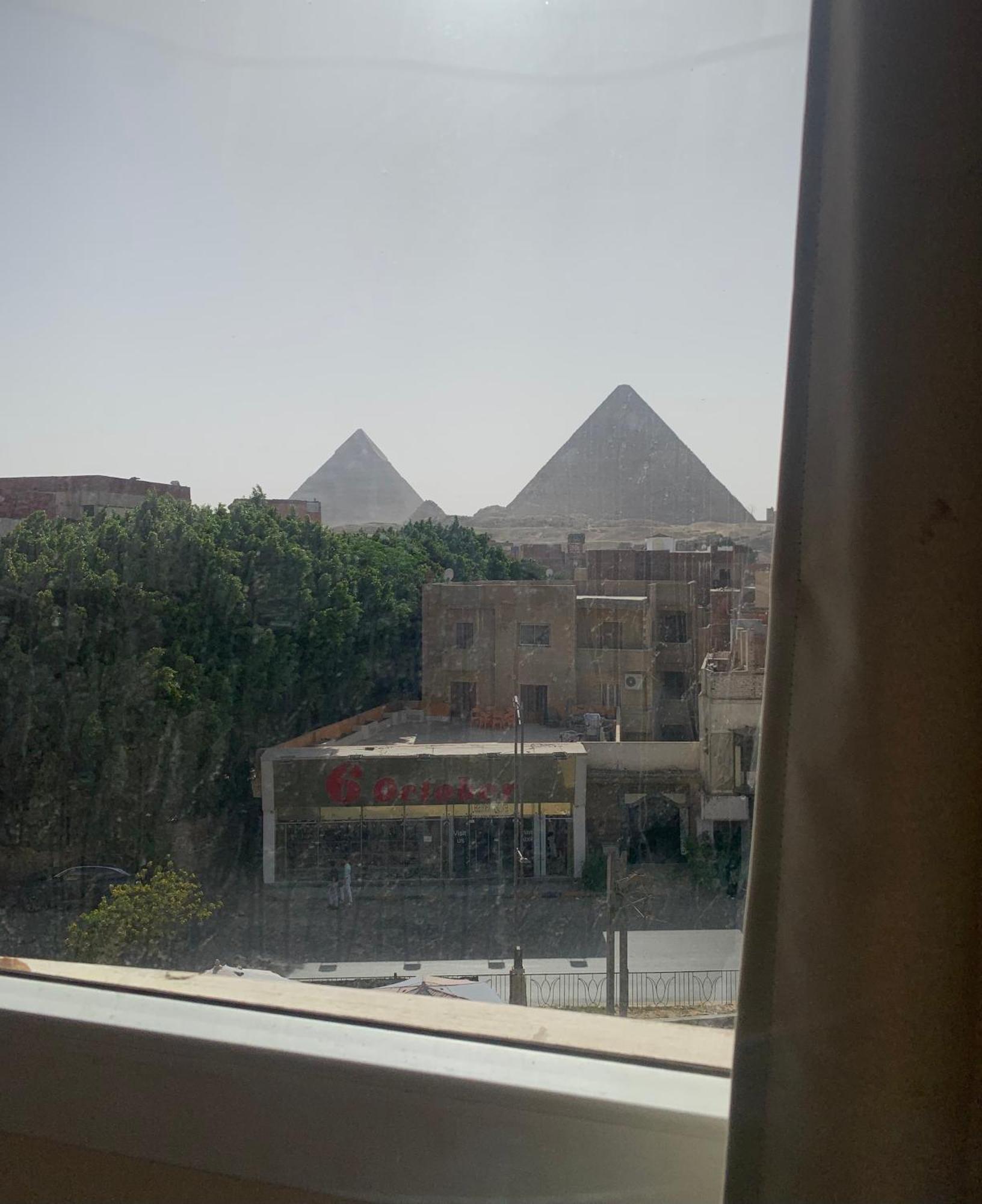 Memphis Pyramids View 호텔 Nazlet el-Sîsi 외부 사진